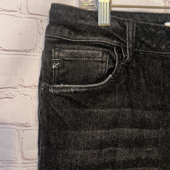 KanCan Dark wash jeans with light distressing Size 13/30 - Picture 4 of 11